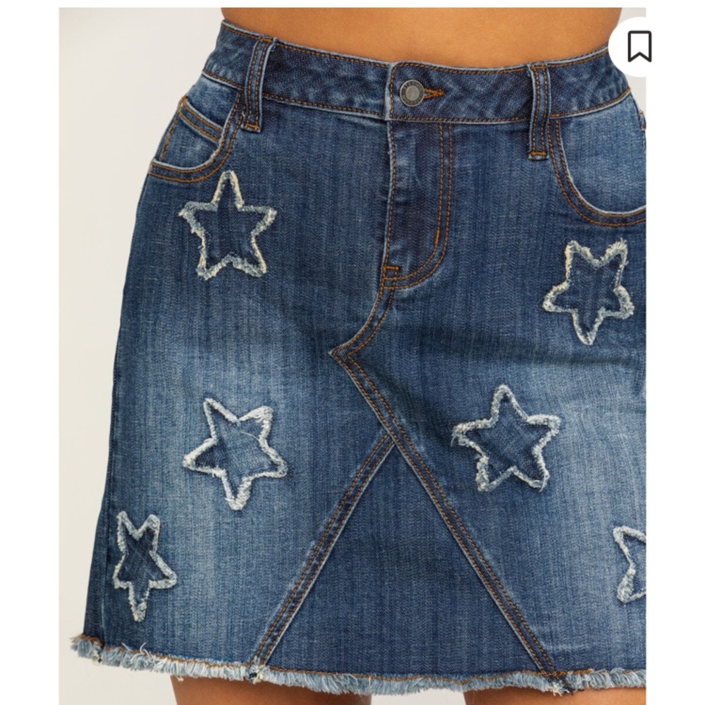 Stetson Star Skirt; Size 10 - Picture 11 of 13